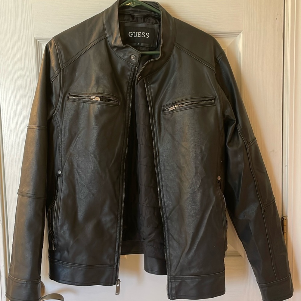 Guess faux leather jacket
